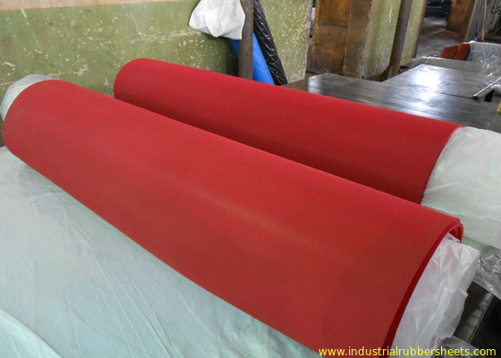 Strato industriale rosso della gomma di gomma per il rivestimento del camion, rivestimento dell'acqua potabile
