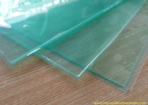 Lo strato trasparente molle eccellente 1.2MM 10 della gomma di silicone puntella A, cuscinetto del silicio