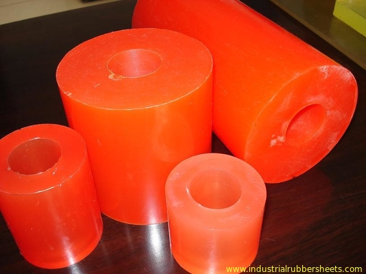 Estrusione di tubi resistente all'uso di giallo/rossa silicone, tubo flessibile del poliuretano