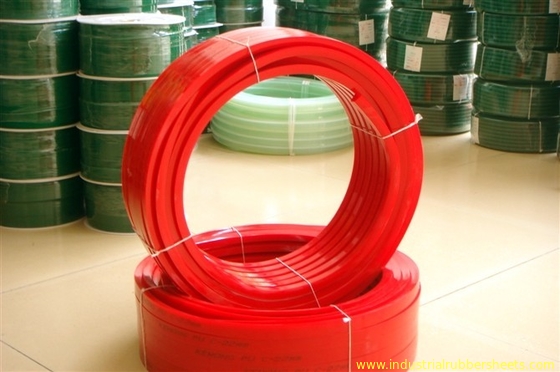 Estrusione di tubi resistente all'uso di giallo/rossa silicone, tubo flessibile del poliuretano