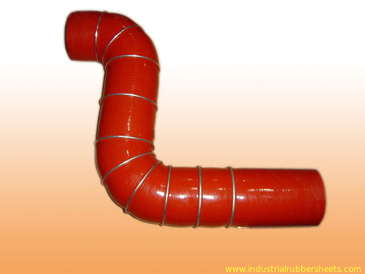 Tubo flessibile a 6 pollici del silicone di Samco/tubatura ad alta temperatura del silicone per la vettura da corsa, rossa